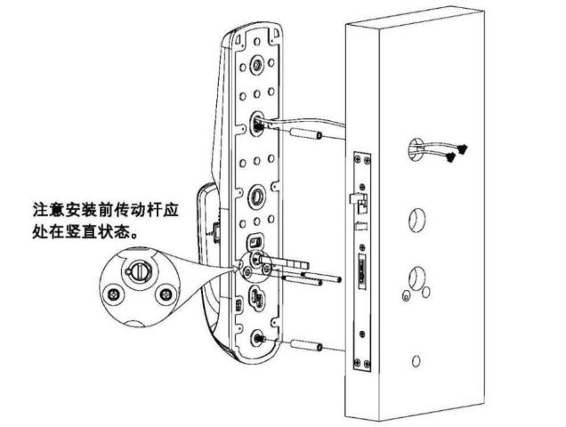 智能鎖鎖體 智能鎖鎖體